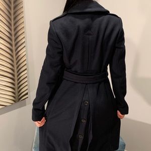 Warm, nice, dark blue coat